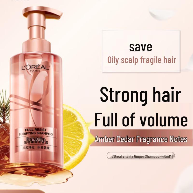 L'Oréal Starkes Shampoo & Handtuch Set
