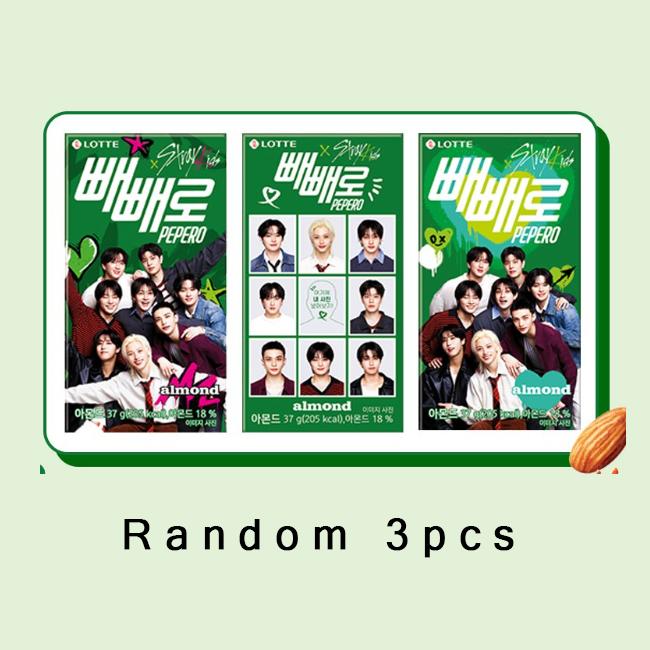 Lotte Pepero Original / Crunky – Stray Kids Limited Edition (4 Options)