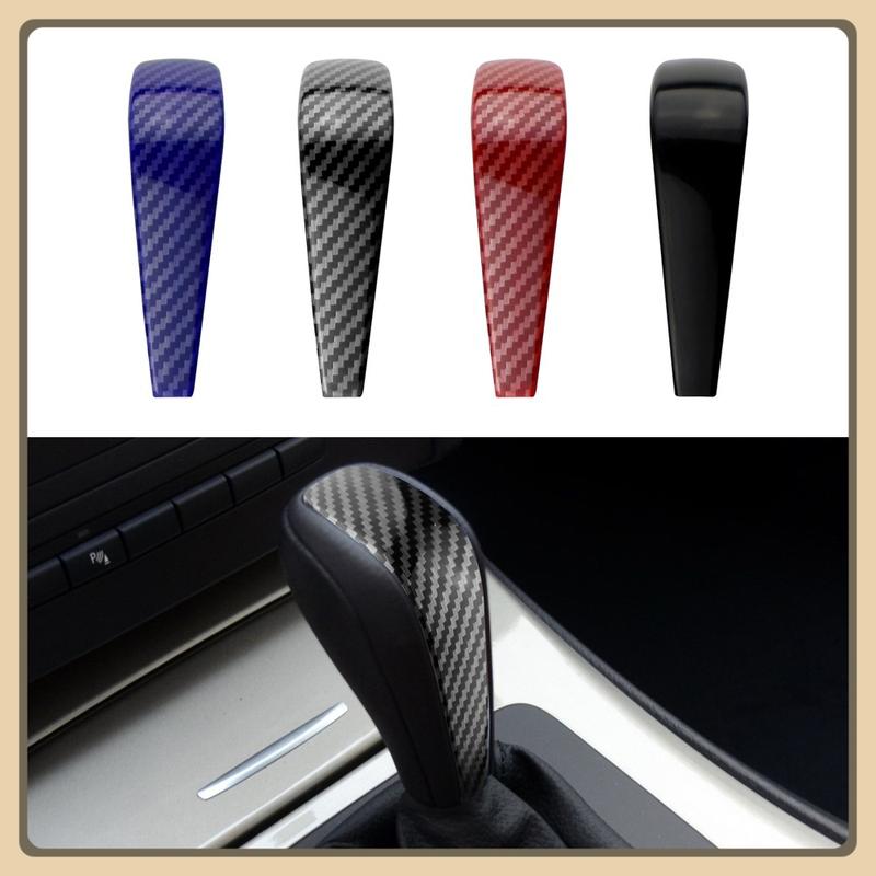 Car Gear Shift Knob Sticker Trim for BMW 3Series E87 E90 E91 E92 E93 E84 2006-2012 Decoration Cover Accessories