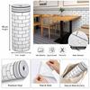 Self Adhesive Imitation Ceramic Tile Stickers Waterproof Wall Panel Sticker  Home Wall Renovation