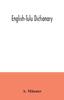 The English-Tulu Dictionary Book