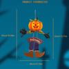 2 Stück Halloween Hängeschild Kürbis-Ornament Herbstfest-Dekoration Einfache Installation Für Halloween-Feier