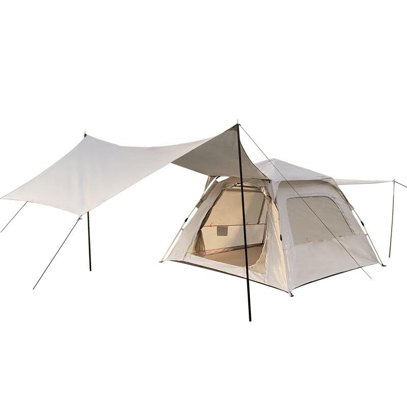 Automatic Pop-Up 2-in-1 Camping Tent & Tarp