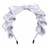 Organza Lolita Headband Big Bow Ribbon Headpiece Sweet Cosplay Hair Accessory  Princess Costume