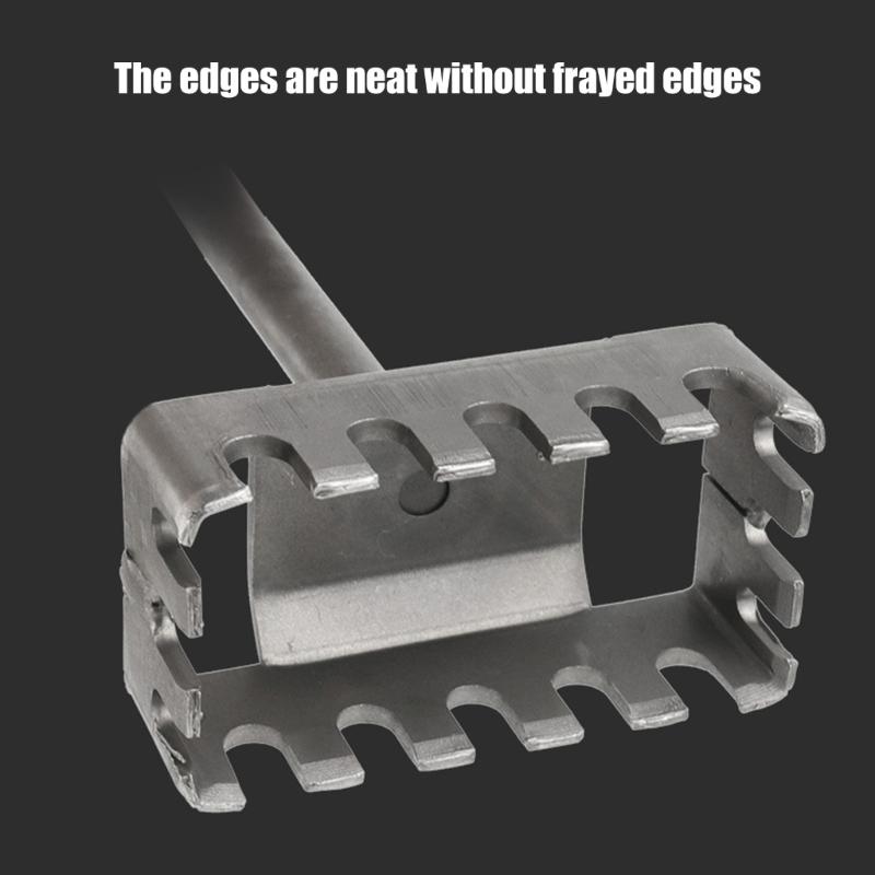 86 Line Box Socket Hole Punching Quick Electric Hammer Open Hole Tool Hardware Tool Square/Round Handle Hardened Steel