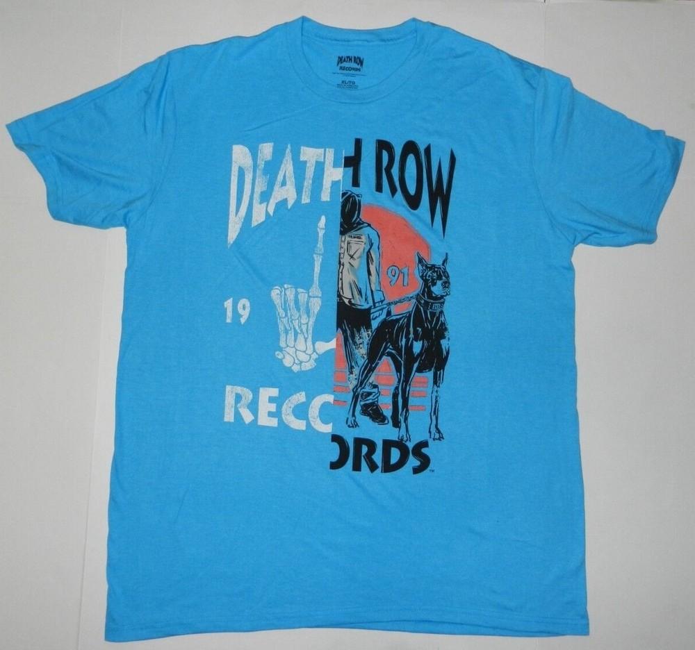 Футболка с логотипом Death Row Records 1991 Новая унисекс футболка XXL