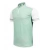 Men's 2024 Summer Quick-Dry Short-Sleeve Half-Zip Running and Fitness T-Shirt