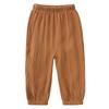 Children's Baby Girls Boys Summer Linen Trousers Bloomers Cotton Long Trousers Casual Harem Pants