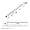 KOKUYO Campus Mechanical Pencil 0.5mm Grey Hexagonal Grip with Twist Eraser PS-P405-L3-M