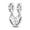 2022 925 Sterling Silver Romantic Girls Travel Charms Fit Original Fashion Bracelet Charm Necklace Trinket DIY Women Jewelry