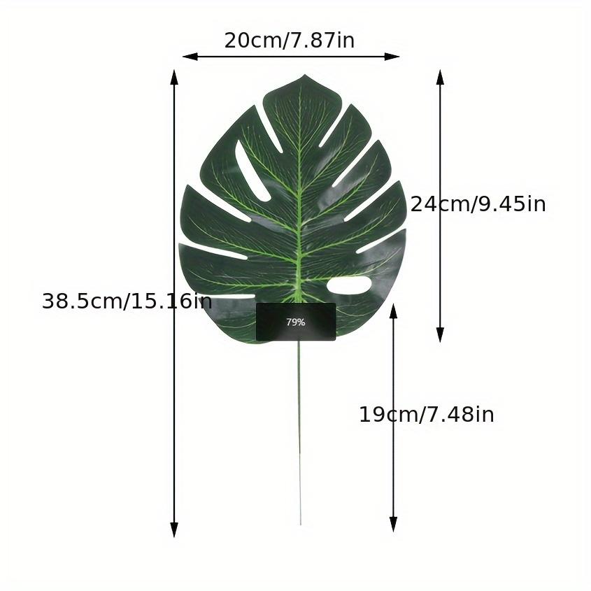 10pcs Artificial Green Leaves Scattered Tail Leaves Plants Plastic Turtleback Fern Home Bouquet Supplies Desktop Decoration