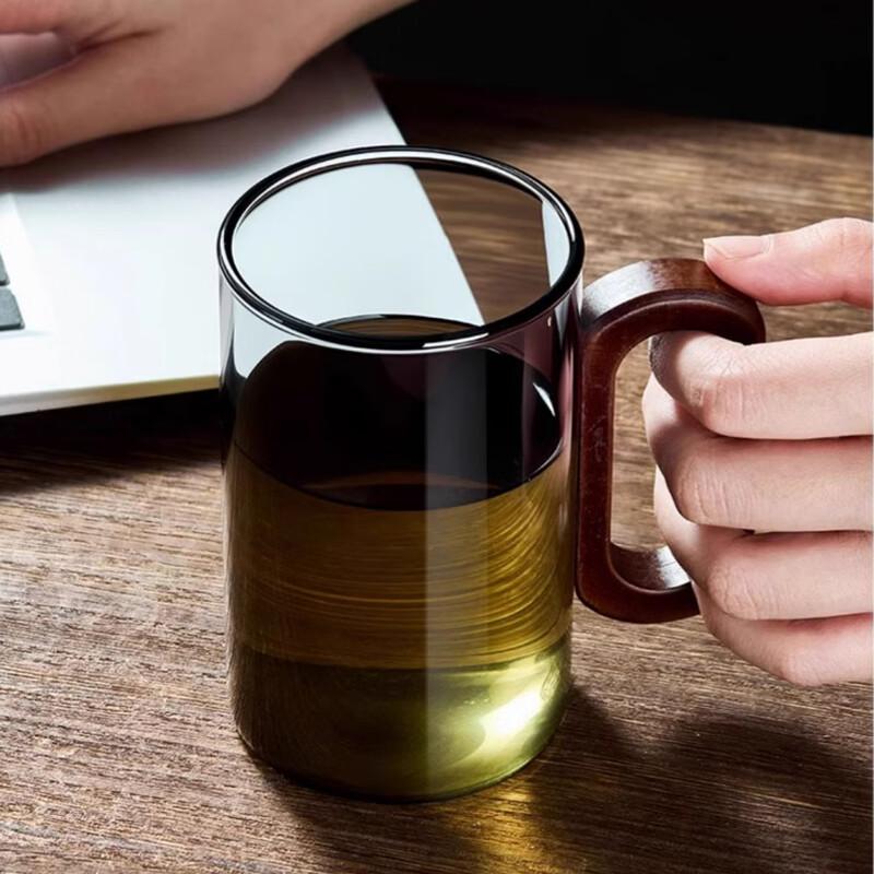 Shangqi Heat-Resistant Glass Mug with Handle
