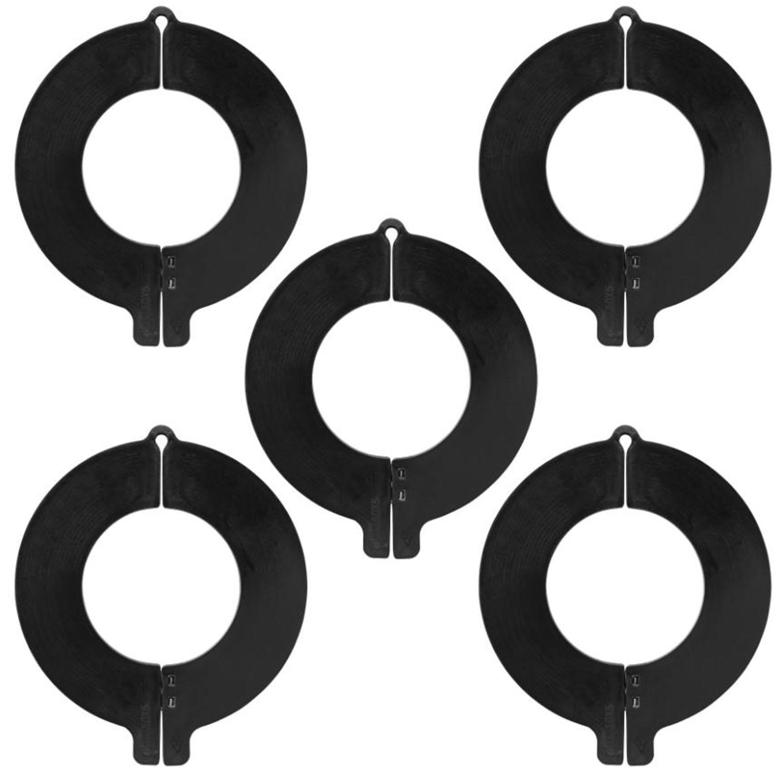 8 x 45 mm Vulringen voor Graafmachinebakken, 3 mm Harsdikte Ringetjes, voor Graafmachines en Minishovels