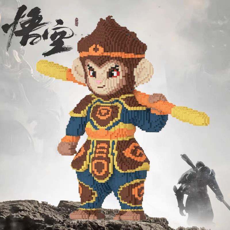 

Черный Миф: Серия Wukong Bearbrick Конструктор - Собери свою трендовую игрушку