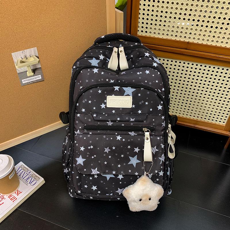 Schoolbag Junior High School Girl High School Student Backpack College Student Travel Commuter Backpack College Wind Lightweight Cute