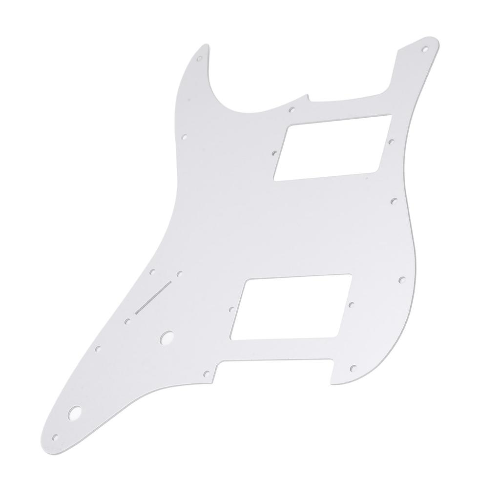 Guitar Pickguard Pick Guard Metal Decoration Protective Instrument Accessory Silver