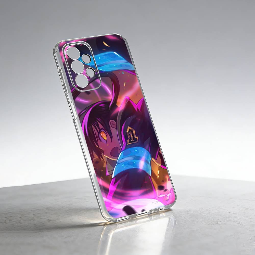 T-Tamaki Kotatsu F-Fire F-Force Phone Case Transparent Silicone Soft For Samsung S25,S24,S21,S22,S23,S30,Ultra,S20,Plus,Fe