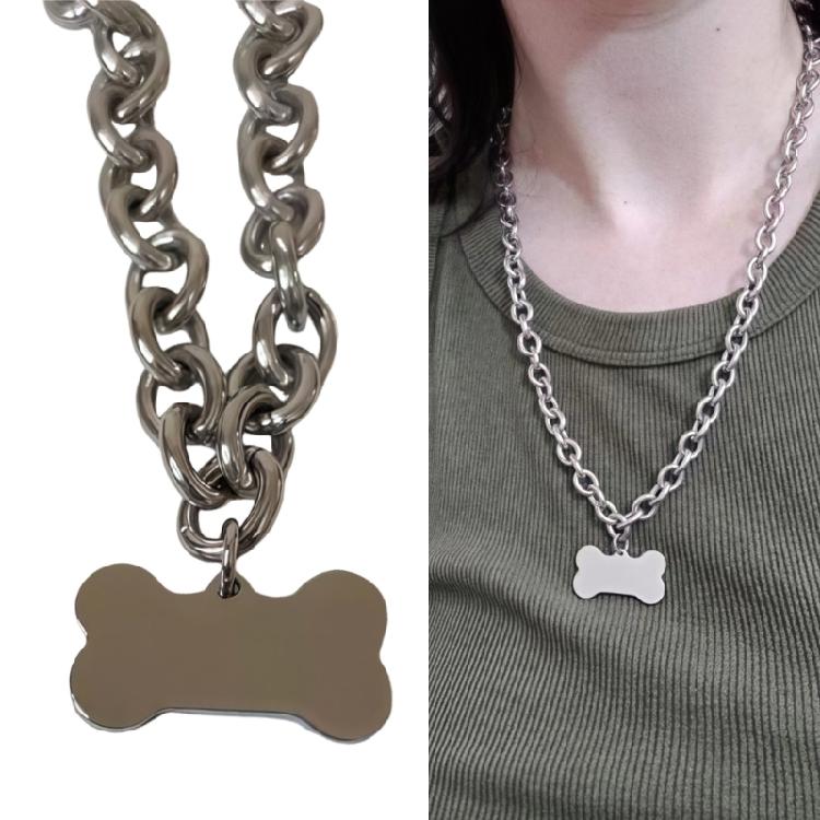 Bone Pendant Necklace For Those Who Embrace Unique Fashion Made From Premium Stainless Steel For Everyday Use