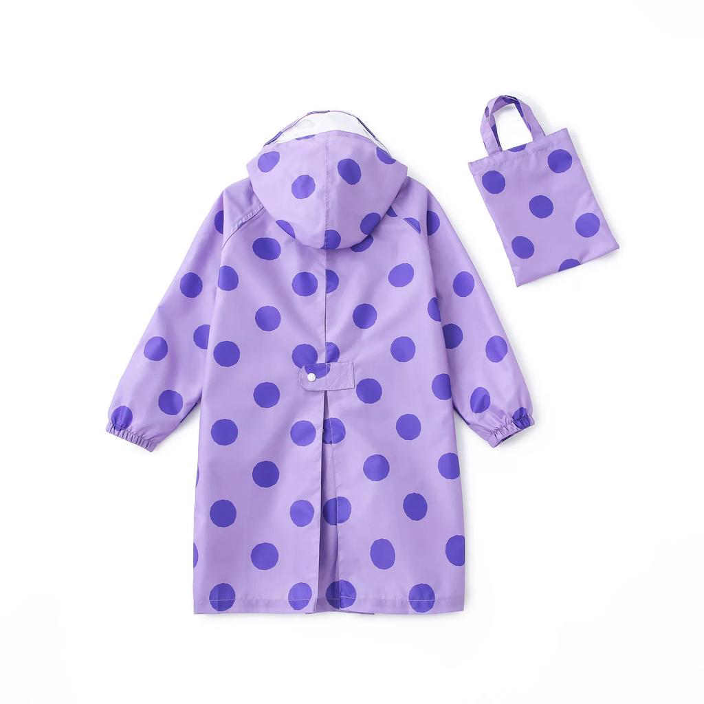 Japanese Style Lightweight Quick-Drying Breathable Kids Raincoat Rainproof Kindergarten Boys and Girls Waterproof Poncho Primary School Student