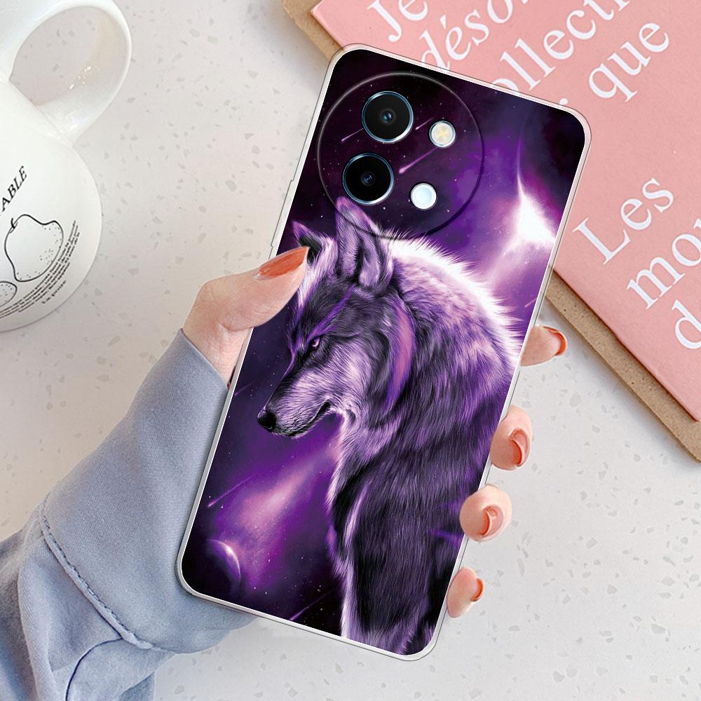 For Vivo Y38 5G Case For Vivo Y18 /Vivo Y18E Coque Shockproof Clear Soft Silicone Cover Phone Case on VivoY38 Y 18 Y18E Funda