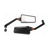 KN Planning STAGE6 Genuine Rearview Matte Carbon Fiber for Honda Cygnus and Majesty Mirror, Pattern, Clear, X, Jog, DIO,