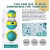Jouet intelligent pour chien : balle de nourriture interactive, idéale pour la stimulation mentale. Convient aux petites, m - Yellow