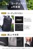 Grevio Men's Slim Cordura Nylon and Genuine Leather Business Backpack, Fits 14-inch PCs, Water-Repellent, Large Capacity, Multi-Storage, YKK Zipper,