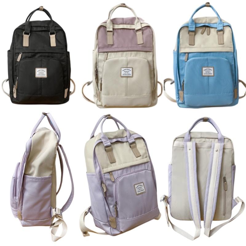 Large Capacity Canvas Backpack For Students And Travelers Cardimu 69050