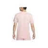 Nike Logo Print Crew Neck Short Sleeve T-Shirt Men Tops Pink AR4999-686