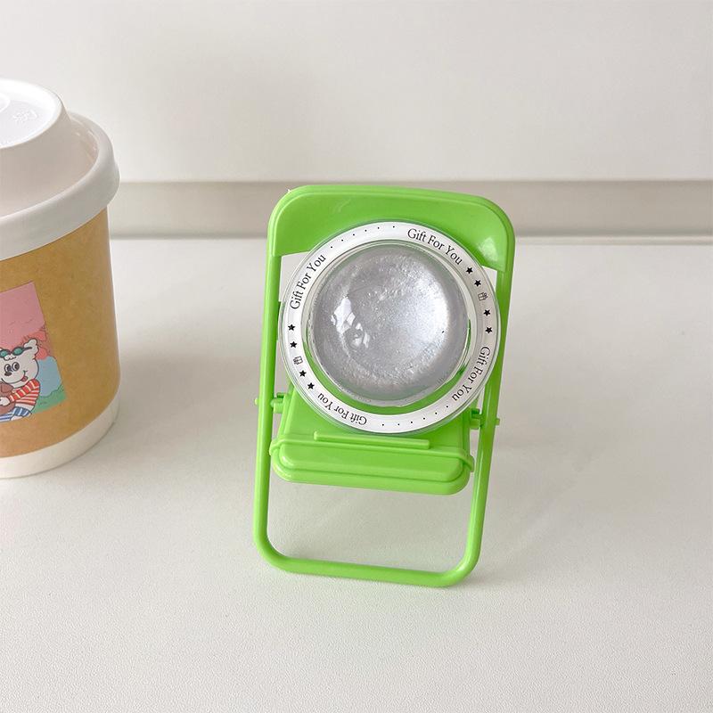 Solid Color Crystal Ball Mobile Phone Airbag Bracket Magnetic Suction Magsafe Retractable Wind Spherical Desktop Bracket