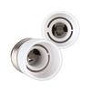 Kwmobile 4x Adaptateur De Douille - Convertisseur De Douilles E27 Vers E14 - Adaptateur De Support De Lampe Culot E14 Pour Ampoule L