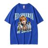 Funny Ed Sheeran Number One Superfan Meme T Shirt Women Fashion Retro Short Sleeve T-shirt Unisex Gothic Casual Cotton Tshirt