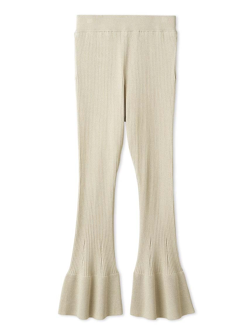 

Женские вязаные брюки Emi с расклешенным низом в рубчик Lamelli, 13WNP244075,