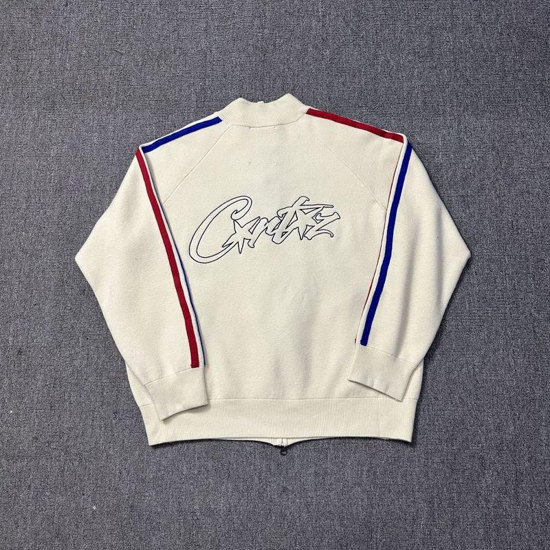 BeatStreet New Hot Sale of The Season Men's Casual Sportswear Stripe Baseball Jacket Autumn Winter Open Cardigan Sweatshirt Loose Fit Comfo