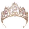 Bandeaux de Fête Élégants Couronnes Serre-tête pour Anniversaire Mariage Diadème de Reine pour Filles Spectacle Scène Costume
