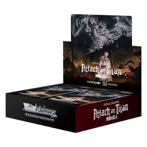 

Weiss Schwarz: Attack On Titan: Final Season - ENG Booster Box