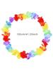 10Pcs Torpil Hawaiian Artificial Flower Necklace Aloha Luau Hawaii Theme Party Garland Summer Beach Wedding Birthday Party Decor