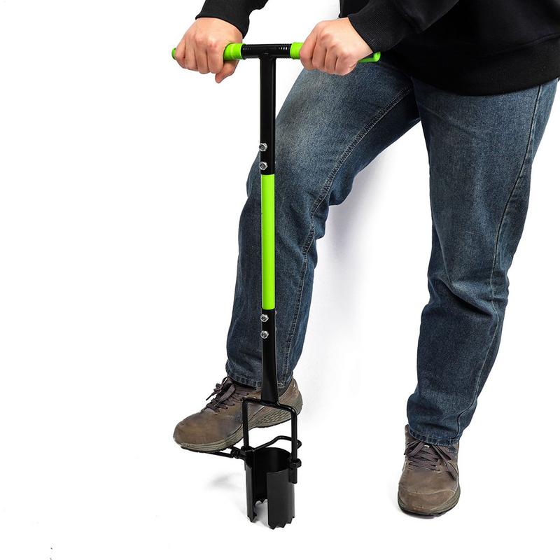 Gardening Bulb Planter Crocus Long Handled Transplanter Ergonomic Handle Multi-functional Lawn Tool For Crocus Dahlia Gladiolus