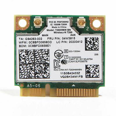 Pentru Intel 7260HMW 2.4G Wireless Bluetooth 4.0 7260 Placă Adaptor de Rețea