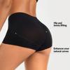 Seamless Mid-waist Tummy Control and Hip Lift Boxer Briefs Sports Fitness and Yoga Pants