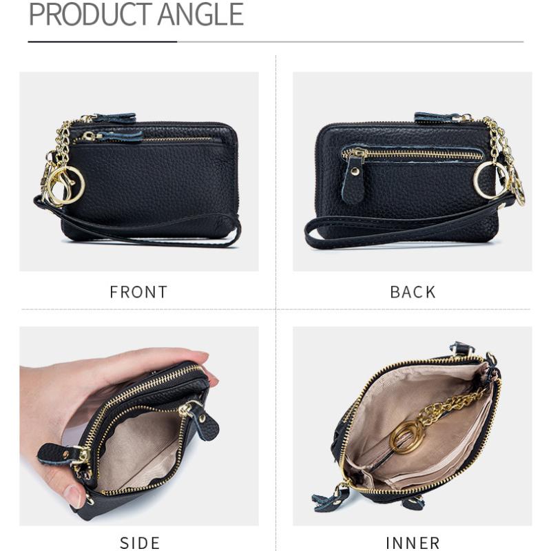 Кошелек-клатч из натуральной кожи — фото 6