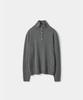 TRIP LE SENS Wool High-Neck Button Knit_Gray