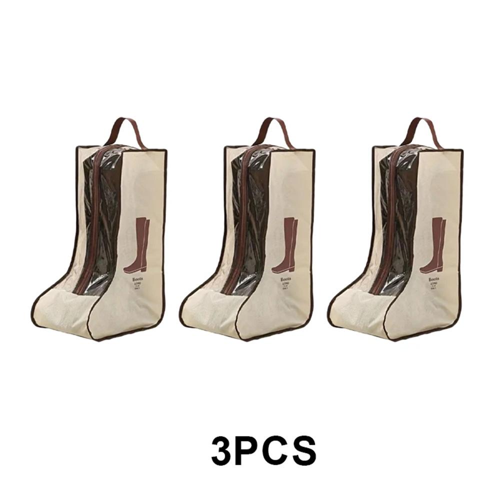 1-4pcs Reusable Boot Storage Bags Multi-Functional Dustproof Shoes Covers for Long and Short Boots Travel Shoe Packing Organizer