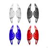 2 Pieces Auto Steering Wheel Paddle Extension Cover, Aluminum Alloy Larger Parts Interior Fit for