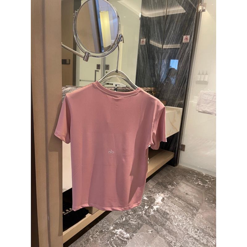 Tricou de vară 2025 pentru femei, cu mânecă scurtă și croială largă, culoare uni - Sportiv, Casual, Confortabil