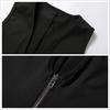 V Neck Zipper Bodycon Rompers Womens Jumpsuit Sleeveless Summer Sporty Workout Biker Shorts Playsui