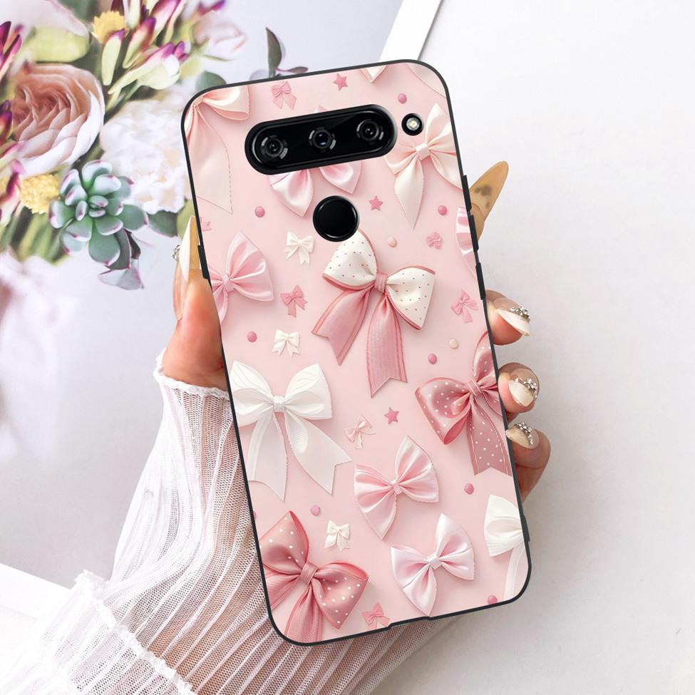 Phone Case For LG V40 ThinQ Cover Aesthetic Cute Fashion Funny Painted Casing For LG V40 ThinQ V405 LM-V405 LM-V409N
