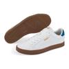 Puma Smash Vulc V3 Lo White Mykonos Blue Gum Unisex Sneakers 380752-08