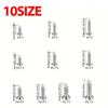 Phillips Pan Head Self-tapping Screws M1/M1.2/M1.4/M1.7 Miniature Screw Fastener Assortment Kit for Sunglasses Electronic Repair