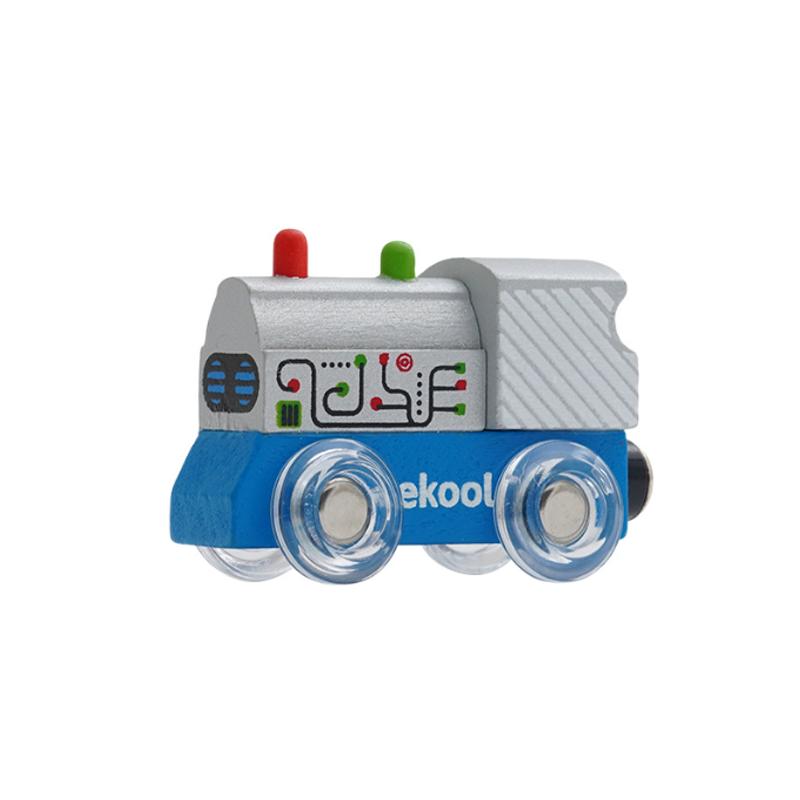 New Wooden Multifunctional Magnetic Car Scenery Car Toy For Kids Compatible with Thomas Wooden Train Track